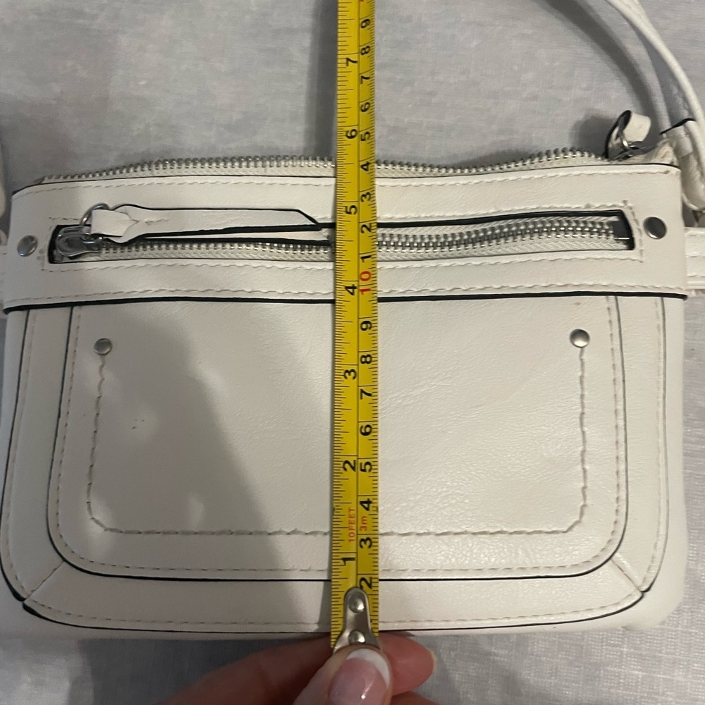 INC International Concepts Elegant White Crossbody Bag - Picture 10 of 11
